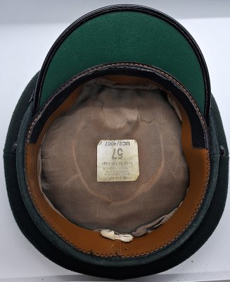 The Rifles No 1 service dress uniform cap