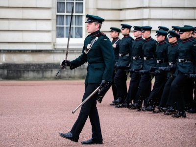 The Rifles No 1 service dress uniform cap