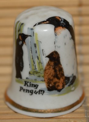 Naparstki bez sygnatur - motyw zwierzęta