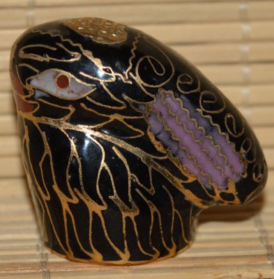 Cloisonne figurki