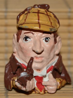 Naparstki figurki pewter