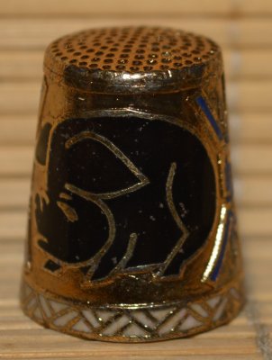 Metal cloisonne