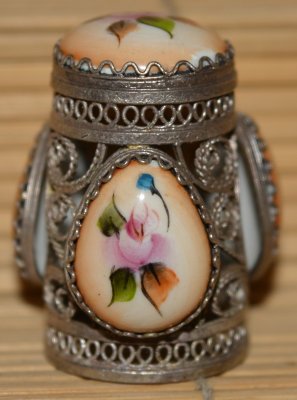 Rosja , naparstki filigran 