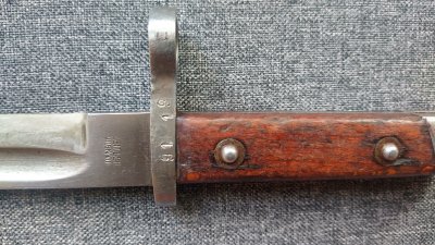 Bagnet austriacki M1895 do p.m. S1-100